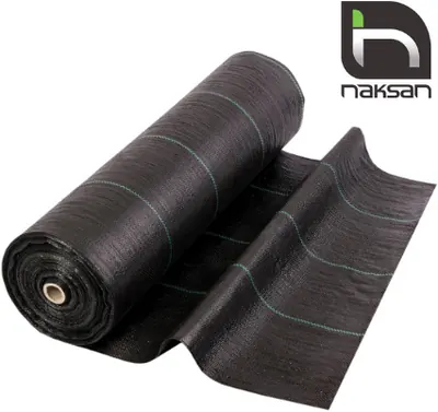 Агроткань чёрная 1.3м ширина, плотность 100 г/м2, Naksan