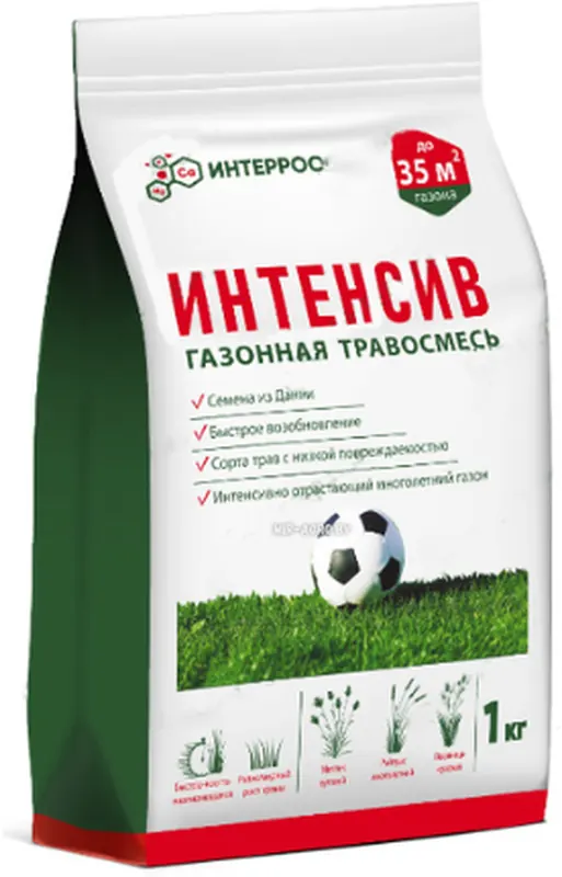Газонная травосмесь Интеррос-Интенсив