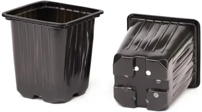 Горшок для рассады мягкий квадратный, 8×8×8см