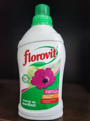 Удобрение FLOROVIT для Сурфиний и других ампельных петуний